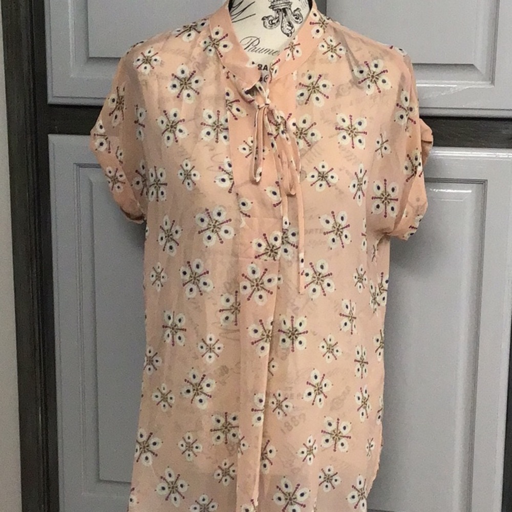 Blouse, sheer ,pullover
